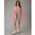  Aerie Oversized-Hoodie mit verwaschenem Reißverschluss Orange