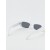  Aerie Mini Dare To Eckige Sonnenbrille Weiß