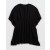  Aerie Gauze Capekleid zum Binden Schwarz
