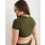  Aerie SMOOTHEZ Spitzen-Toplette-BH Grün
