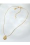  Χρυσό κόσμημα Aerie Dainty Coin