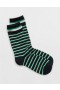  Aerie Real Soft® Crew Socks Μαύρο Πράσινο