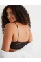  Aerie Show Off Vintage Lace Wirelesslette σουτιέν Μαύρο