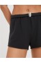  Aerie OFFLINE By OTT Fleece Shorts Μαύρο