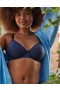  Aerie SMOOTHEZ Πλήρης Κάλυψη Σουτιέν με ελαφριά επένδυση Navy