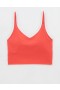 Aerie OFFLINE By Real Me Αθλητικά σουτιέν Longline με χαμηλό τόνο κόκκινο