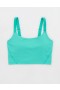  Aerie OFFLINE By The Hugger Longline Sports Bras Turquoise