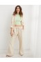  Παντελόνι Aerie Me-Day Tie Waist Ανοιχτό κίτρινο