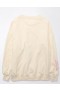  Aerie Oversized Blondie Graphic Φούτερ Λευκό