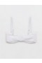 Aerie Crinkle Bandeau Bikini Top White