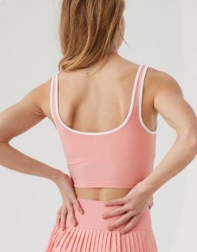  Aerie OFFLINE By Real Me Χαμηλών τόνων Αθλητικό σουτιέν Longline Ροζ